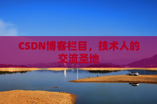 CSDN博客栏目，技术人的交流圣地